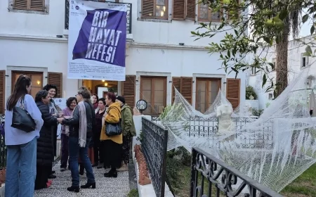 Bodrum’da “Bir Hayat Nefesi” Sergisi Açıldı