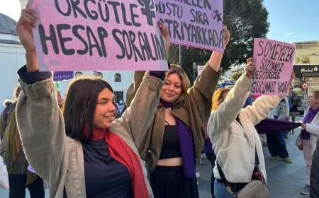 Bodrum Kadın Dayanışma Derneği’nden “Feminist Gece Yürüyüşü” “Şiddete Boyun Eğmeyeceğiz”