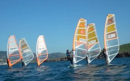 TECHNO 293 YILDIZLAR KUPASI HEYECANI BAŞLADI  DÜNYA ŞAMPİYONASI ÖNCESİ SON YARIŞ