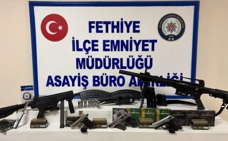 Bunların hepsi bir evden çıktı, cephanelik gibi