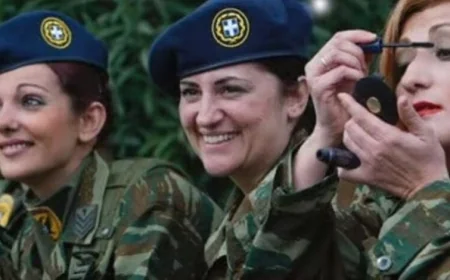 Yunanistan tarihinde ilk   kez kadınları askere çağırıyor
