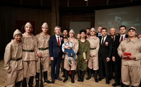 18 Mart Çanakkale Zaferi ve Şehitleri Anma Günü Düzenlendi