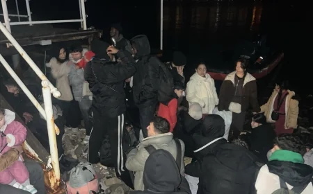 Bodrum Açıklarında Göçmen Operasyonu