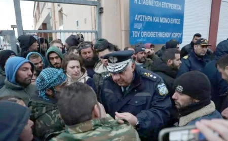 Ege’deki turistik adaya giden Türk turistler eylemin ortasına düştü adada mahsur kaldı.