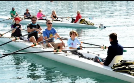 Ege Bölgesi Kürek Yarışları Kupası Bitez Sahili’nde Düzenleniyor