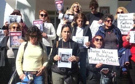 BODRUM BELEDİYESİ ÖNÜNDE  ŞİDDETE SAHNE YOK AÇIKLAMASI