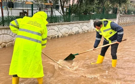 Çok ciddi uyarı:  Sel ve Fırtınaya Dikkat