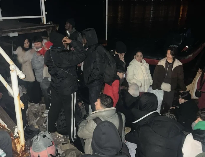 Bodrum Açıklarında Göçmen Operasyonu