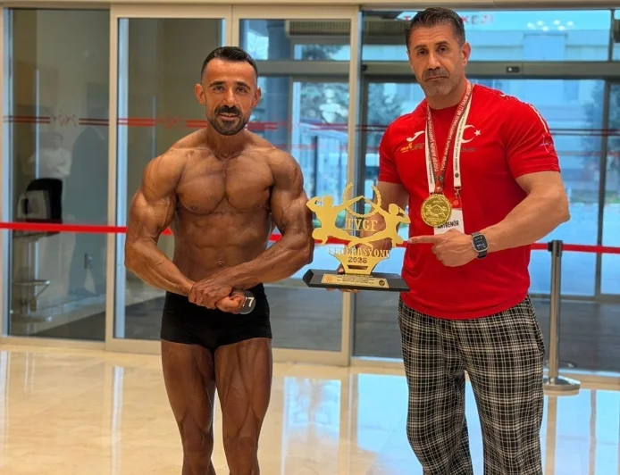 BODRUMLU VÜCUT GELİŞTİRMECİ  MİLLİ TAKIMDA