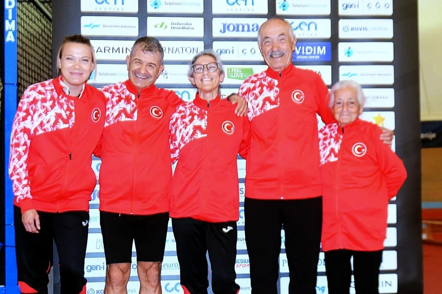 Balkanlar’da Bodrum rüzgarı esti, Master  atletler 14 madalya kazandı.5 Balkan rekoru kırdı