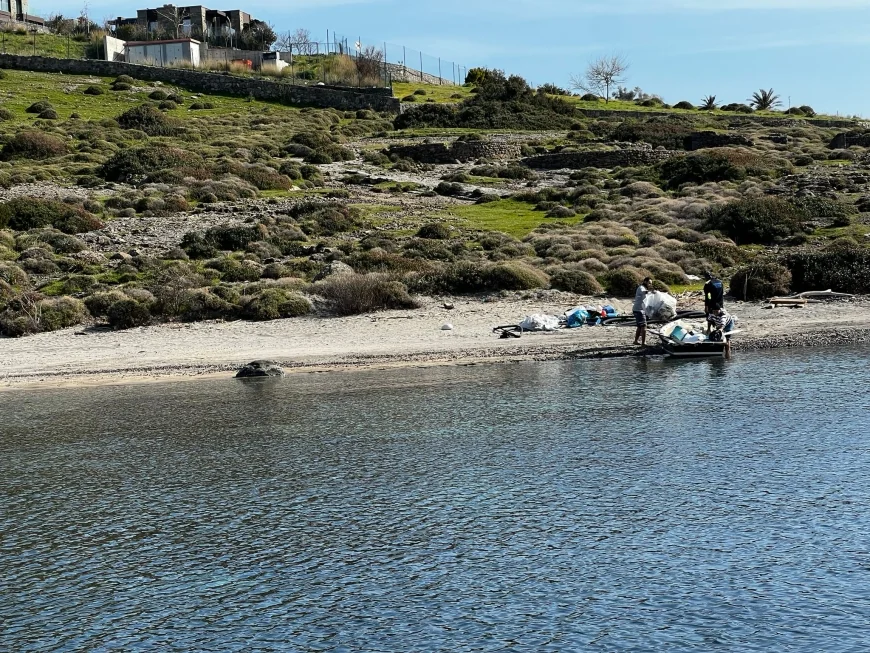 Doğa yürüyüşünde Haremtan koyunu pırıl pırıl yaptılar