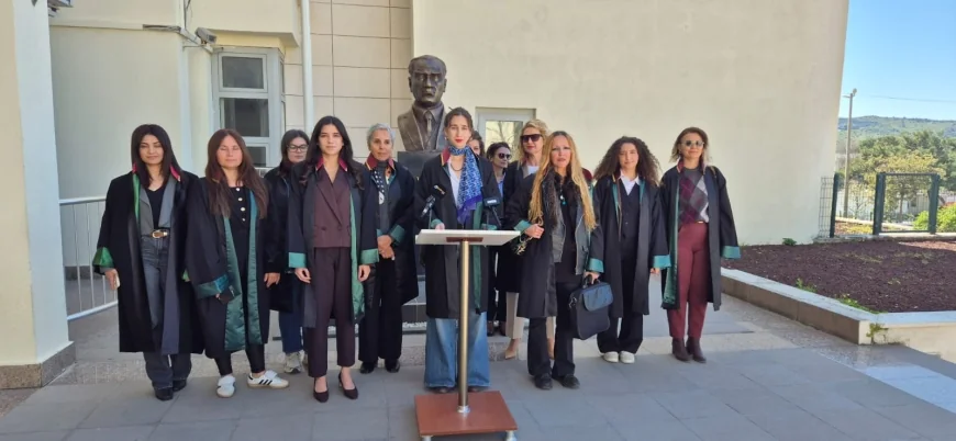 Bodrumlu Kadın Avukatlar “Şüpheli Ölüm Yoktur, Cinayet Şüphesi Vardır!”