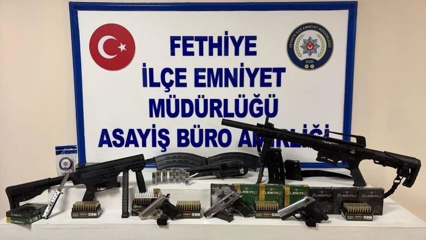 Bunların hepsi bir evden çıktı, cephanelik gibi