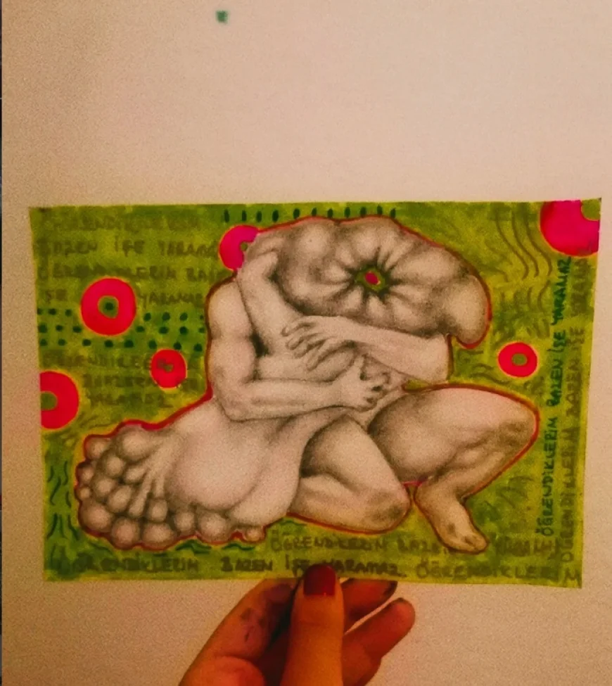 Genç Sanatçı Gamze Naz Aydın: “Çizginin kendi ritmini bulmasına izin veriyorum”