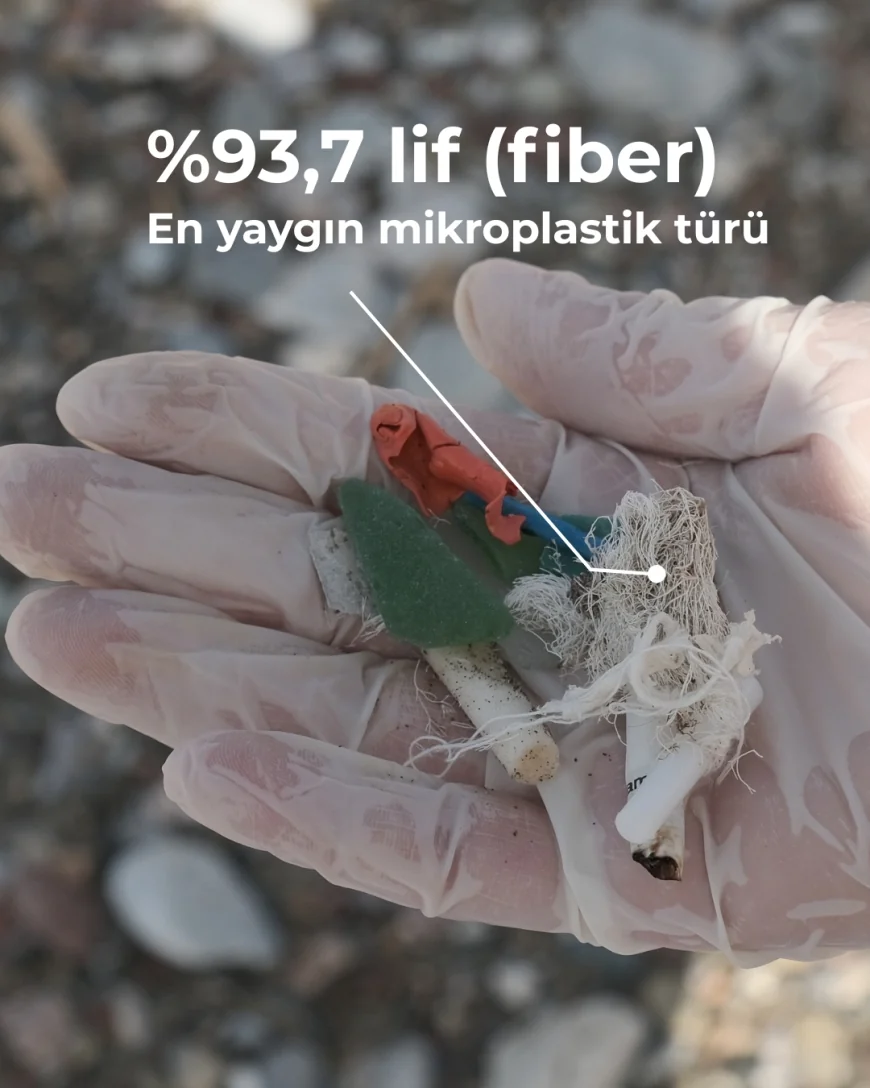 Datça’nın  cenneti koyları mikroplastik mezarlığı oldu