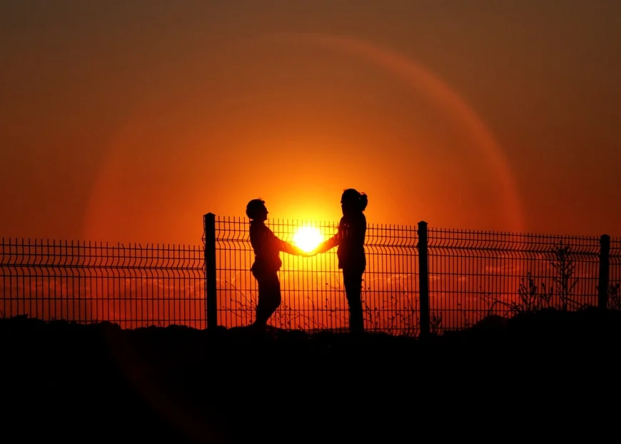 Bodrum’da muhteşem günbatımı büyüledi. Bu tepede herşey çok güzel