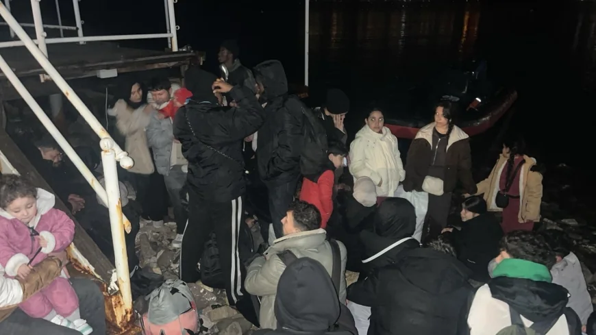 Bodrum Açıklarında Göçmen Operasyonu