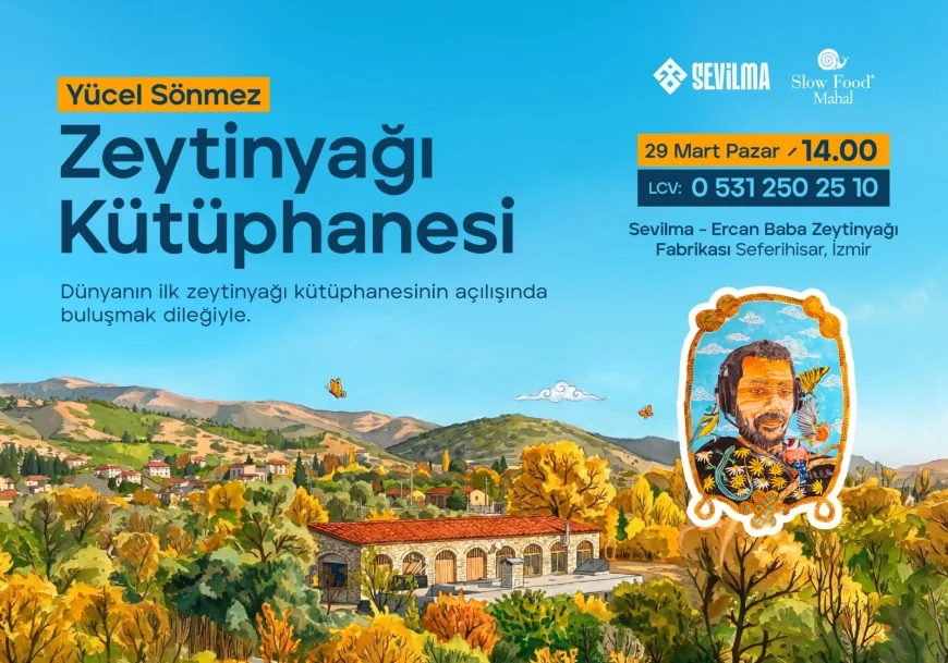 Dünyanın ilk  Zeytinyağı Kütüphanesi açılıyor