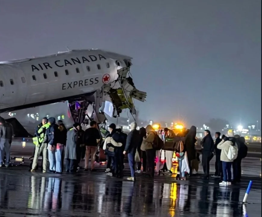 Havalimanında uçak ile itfaiye aracı çarpıştı, pilot ve yardımcısı öldü