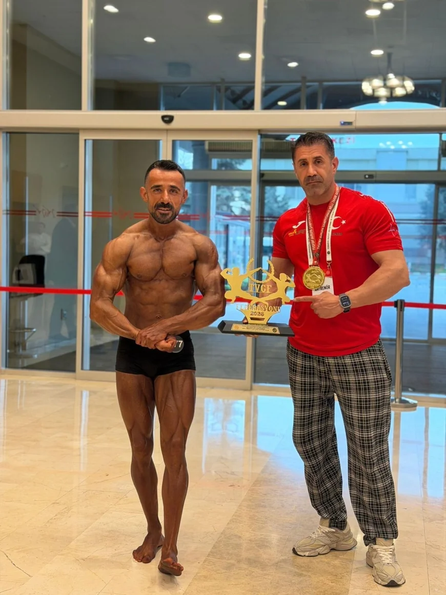 BODRUMLU VÜCUT GELİŞTİRMECİ  MİLLİ TAKIMDA