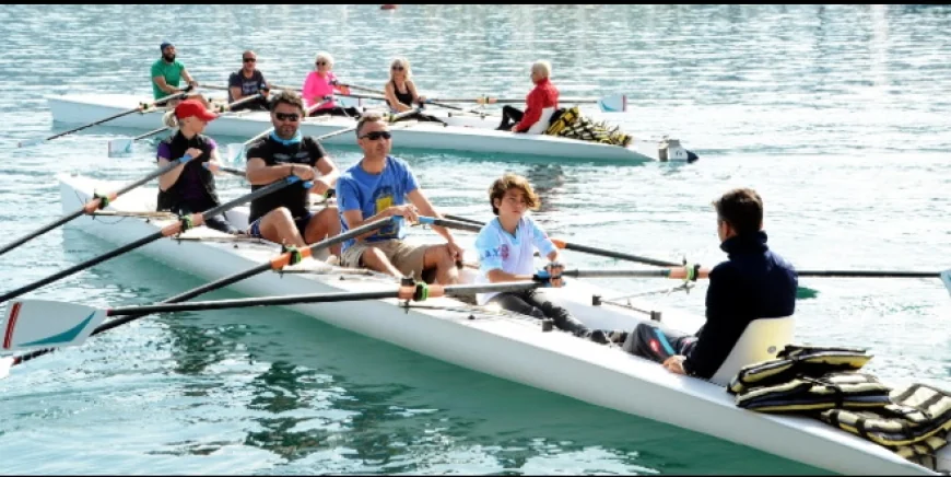 Ege Bölgesi Kürek Yarışları Kupası Bitez Sahili’nde Düzenleniyor