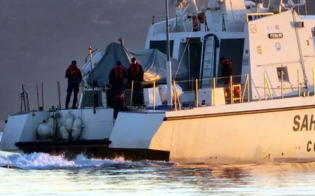 Bodrum açıklarında göçmen botu battı 18 göçmen öldü