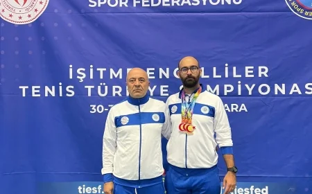 Yeşilova, İşitme Engelliler Tenis Turnuvası’nda Muğla’ya 3 Madalya Kazandırdı