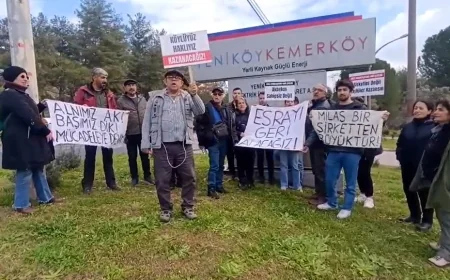 İkizköy’de keşif gerginliği sürüyor. Anne Nejla Işık  “Soğuk camın ardından kızımın sıcak yüzünü görebildim”