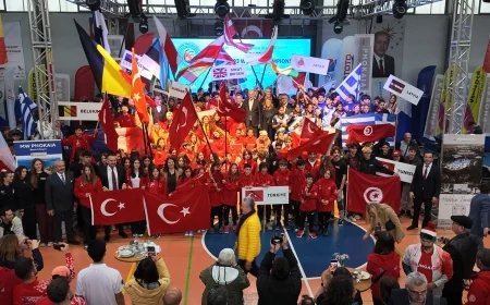 FOÇADA WİNDSURF TECHNO 293 DÜNYA ŞAMPİYONASINA MUHTEŞEM AÇILIŞ