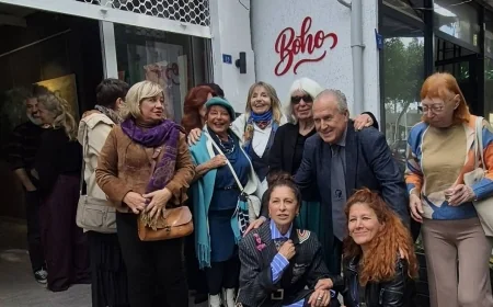 Bodrum Boho Sanat Grubu’nun Sergisi Yoğun Katılımla Açıldı