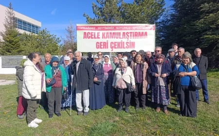 İkizköylüler Anayasa mahkemesinin önünden seslendi "ACELE KAMULAŞTIRMAYI DURDURUN