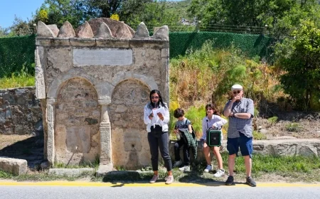 Tarihi Kadıkalesi’nde tarih ve kültür gezisine ilgi büyük oldu