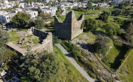 Halikarnassos Surları ve Myndos Kapısı pırıl pırıl oldu, yarın etkinlik düzenlenecek