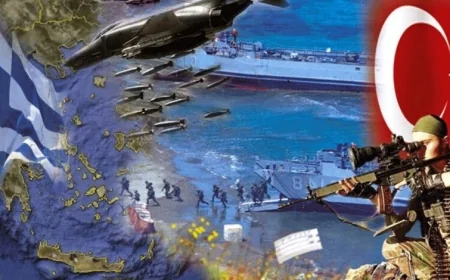 Yunan Ege ve Akdeniz’de ateşle oynuyor. savaş senaryoları bile hazır Yunan basınında savaş  çığlıkları atılıyor