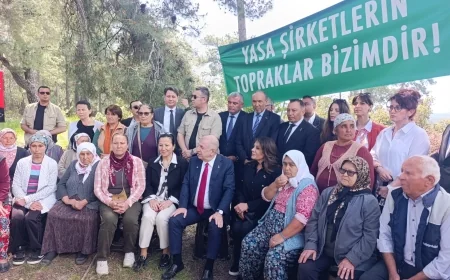 ZAFER PARTİSİ GENEL BAŞKANI ÜMİT ÖZDAĞ İKİZKÖY  / AKBELEN'DE :“AKBELEN'DEKİ DİRENİŞ TÜRK HALKININ İKTİDARA KARŞI VATANINI, TOPRAĞINI, ORMANINI SAVUNMASININ SEMBOLÜDÜR”