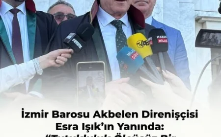 İzmir Barosu’ndan Esra’ya destek  açıklaması ·