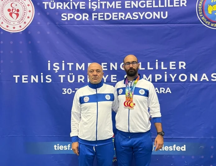 Yeşilova, İşitme Engelliler Tenis Turnuvası’nda Muğla’ya 3 Madalya Kazandırdı