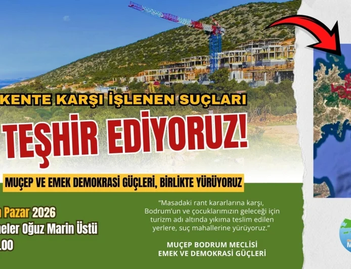 Bodrumlu STK’lar kıyı rantına ve işgallere karşı ayağa kalktı..HALKIN KIYILARINI İŞGAL EDİLENLER TEŞHİR EDİLECEK