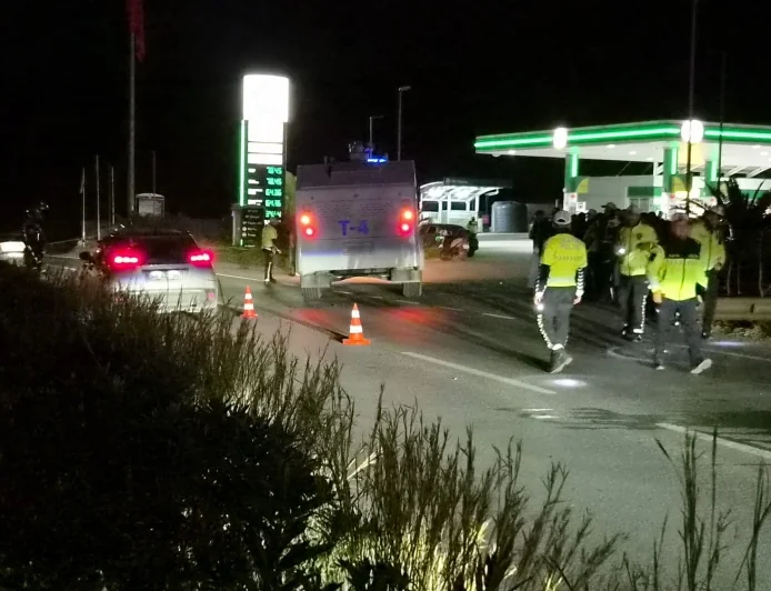 Bodrum’da TOMA ile otomobil çarpıştı: 5 yaralı