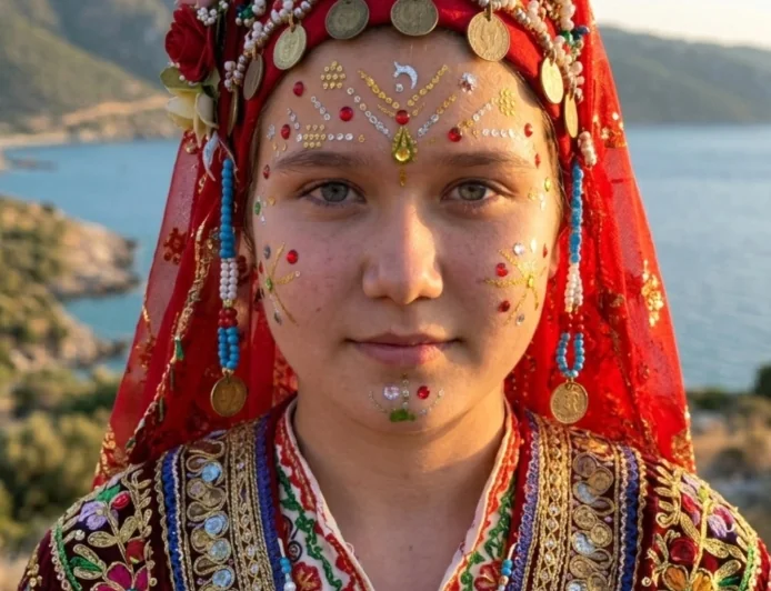 Karaburun’un asırlık “Yüz yazma” geleneği yaşatılıyor