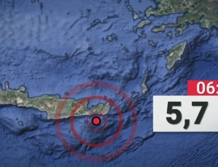 Akdeniz'deki adada korkutan deprem