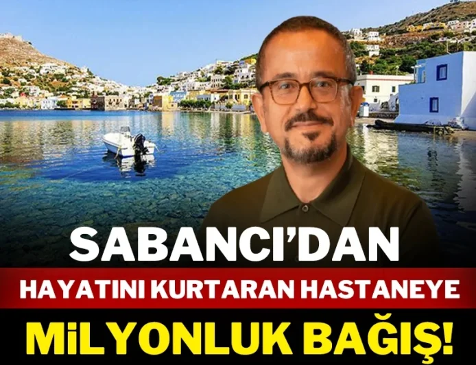 Bodrum'a komşu Yunan adası...Sabancı’nın bağışı komşu adanın hastanesini ihya etti, doktorlar teşekkür etti