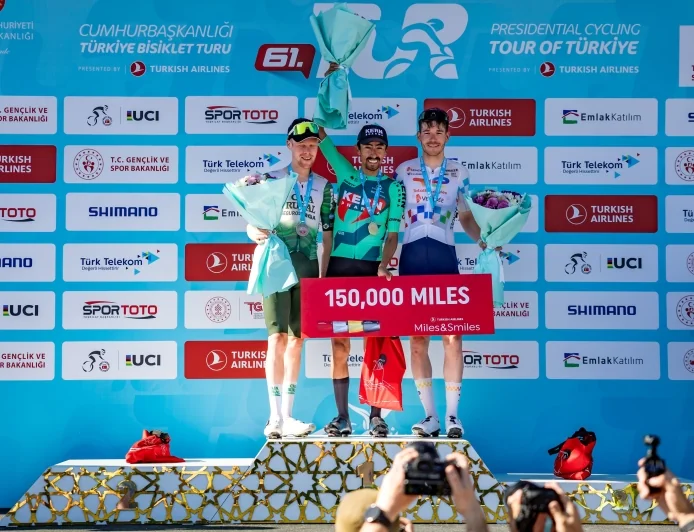 61.CUMHURBAŞKANLIĞI TÜRKİYE BİSİKLET TURU'NDA 3. ETAP TAMAMLANDI