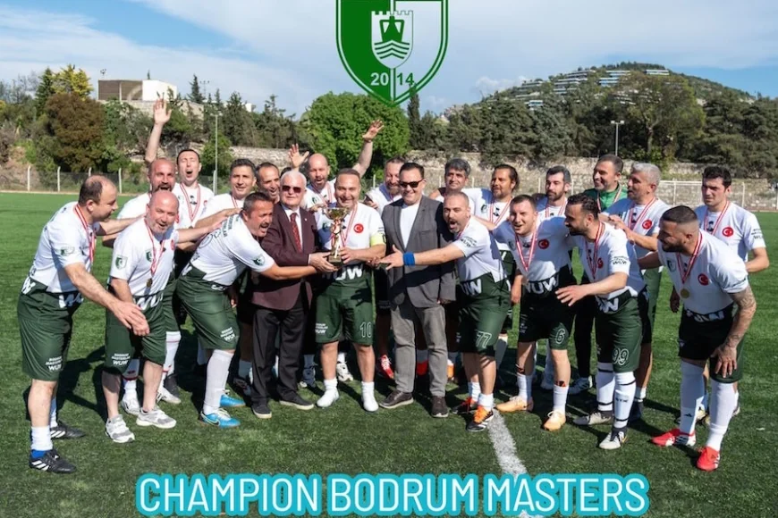 2. Masterler Ligi  Futbol Turnuvası Sonuçlandı, Bodrum Master takımı şampiyon
