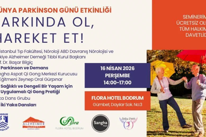 Parkinson Günü’nde “Farkında Ol Hareket Et” etkinliği düzenlendi
