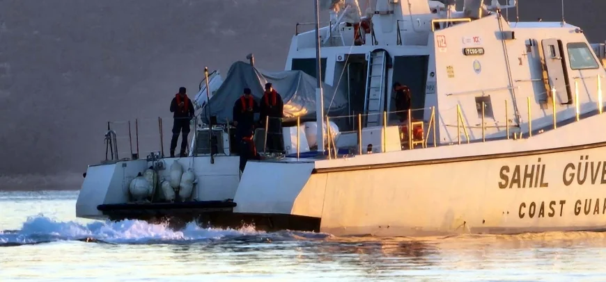Bodrum açıklarında göçmen botu battı 18 göçmen öldü