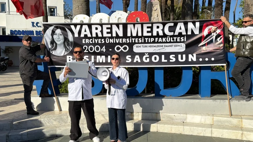 Kayseride alkollü sürücünün kurbanı olan Yaren’in ailesi Bodrum’da adalet istedi