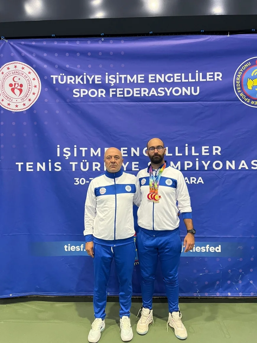 Yeşilova, İşitme Engelliler Tenis Turnuvası’nda Muğla’ya 3 Madalya Kazandırdı
