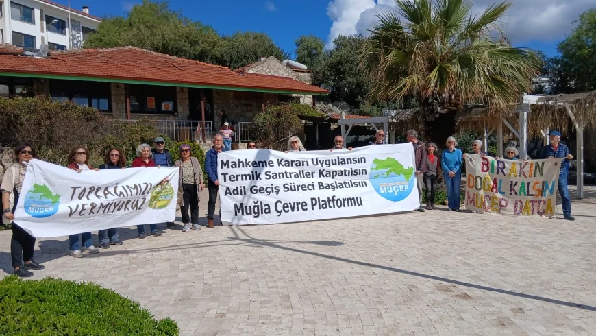    MUÇEP’ten Datça’da Sert Mesaj: “Doğayı Savunmak Suç Değil, Haktır” “ÖLÜMÜ DEĞİL YAŞAMI SAVUNACAĞIZ”