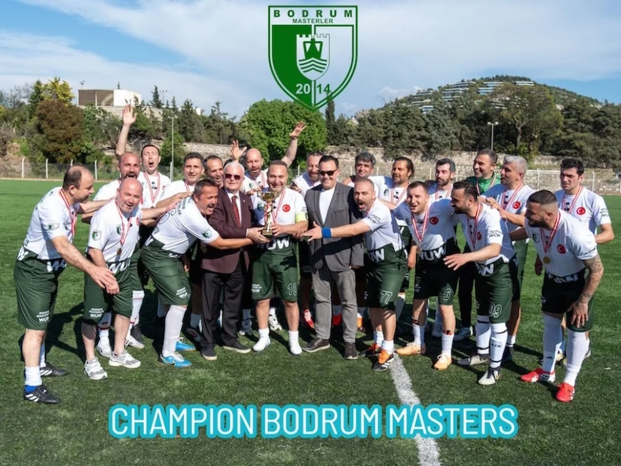 2. Masterler Ligi  Futbol Turnuvası Sonuçlandı, Bodrum Master takımı şampiyon